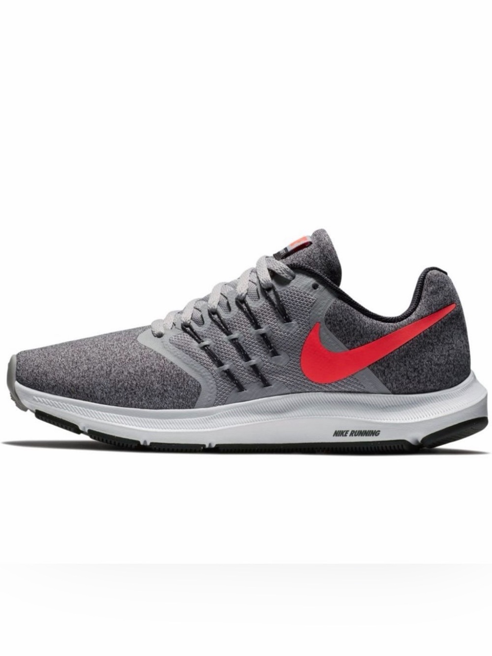 Nike Women’s Run Swift Sneaker Atmosphere Grey/Flash Crimson Size 9